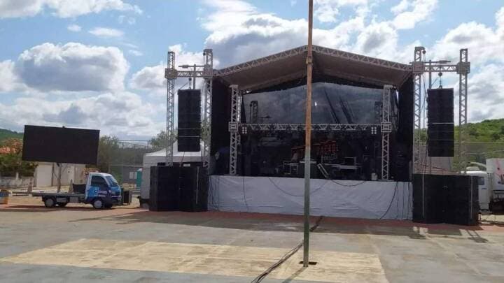 Tudo pronto: Tradicional Festa de Bonfim do Amianto acontece hoje com o sucesso Luanzinho Moraes