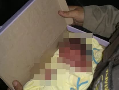 Bebê recém-nascida é encontrada dentro de caixa de sapato em Poções