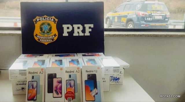 Poções: Operação Argos fase III apreende smartphones em ônibus de viagem na BR-116