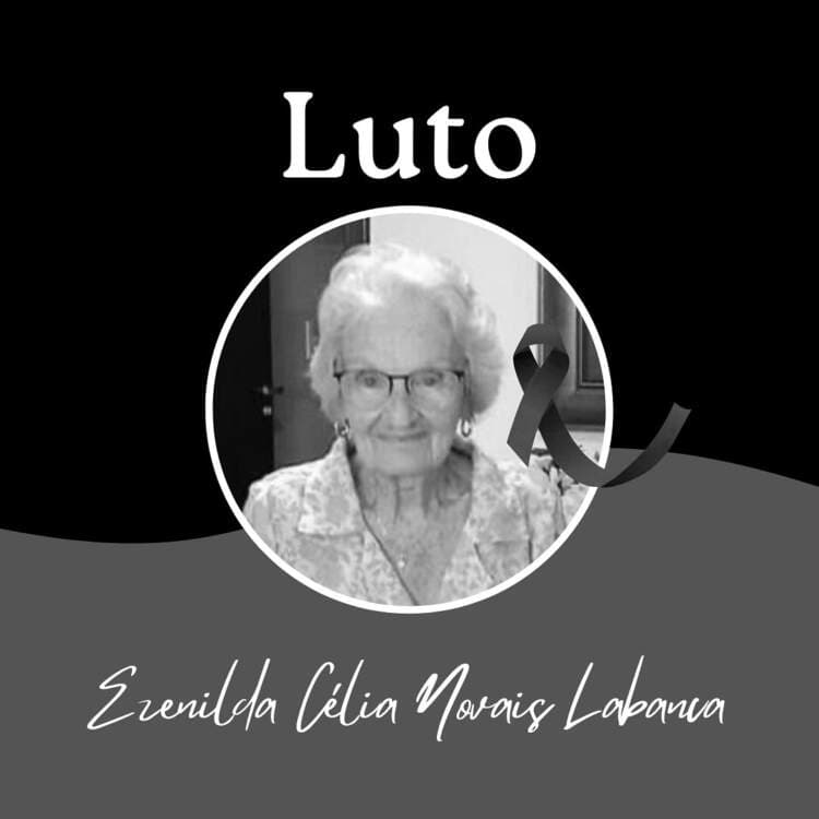 Luto em Poções: Sra. Ezenilda Célia Novais Labanca