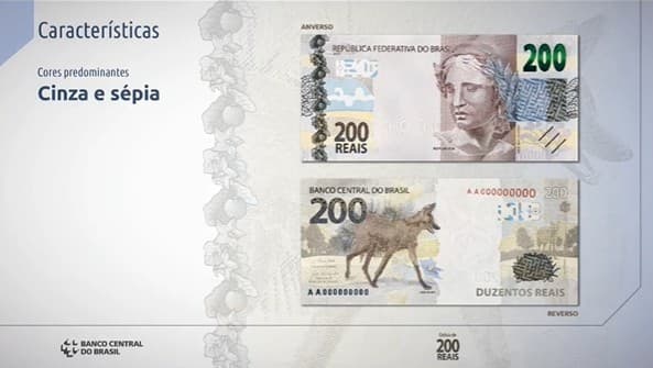Economia: Nota de R$ 200 Reais entrou em circulação nesta última terça (02)