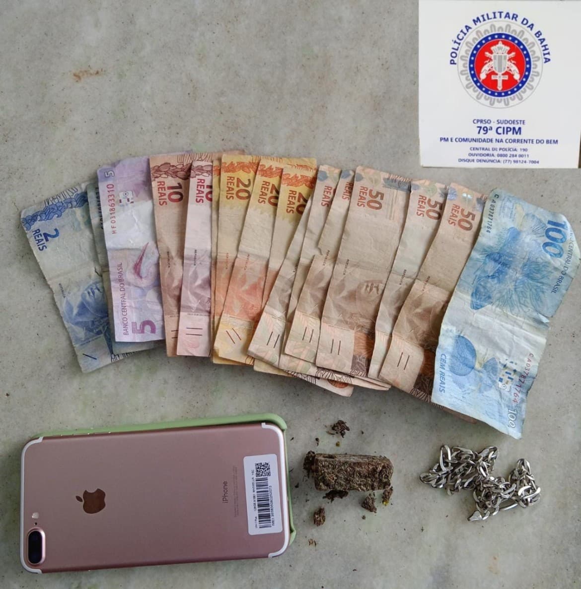 79ª CIPM prende homem por tráfico de drogas na cidade de Poções