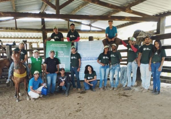 Boa Nova: Mais um módulo do curso de tratadores de equídeos é realizado