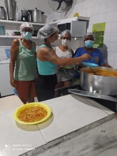 Colégio Estadual de Dário Meira abriga famílias atingidas pelas chuva de