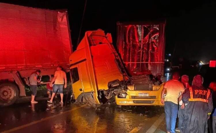 Urgente: Mais um grave acidente é registrado na BR-116