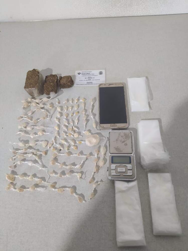 79ª CIPM prende homem pelo crime de tráfico de drogas em Planalto.