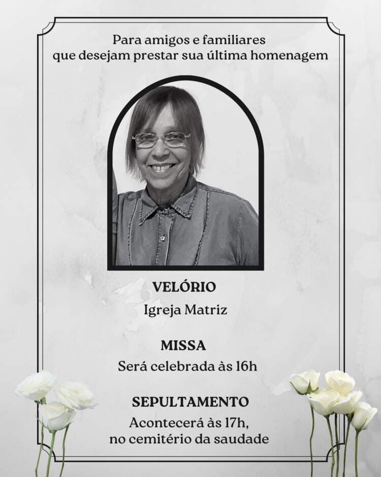 Luto em Poções: Velório de Tia Lú é transferido para Igreja Matriz.