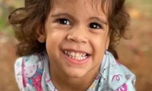 Sudoeste: Morre a pequena Maria Luíza que se afogou na piscina de sua residência em Brumado