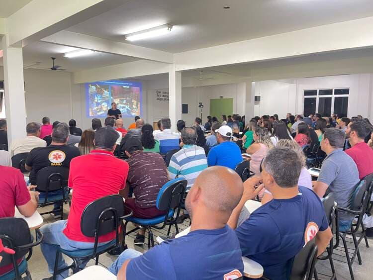 Sudoeste: Em busca de aprimoramento, profissionais do Samu 192 participam de treinamento em atendimento pré-hospitalar