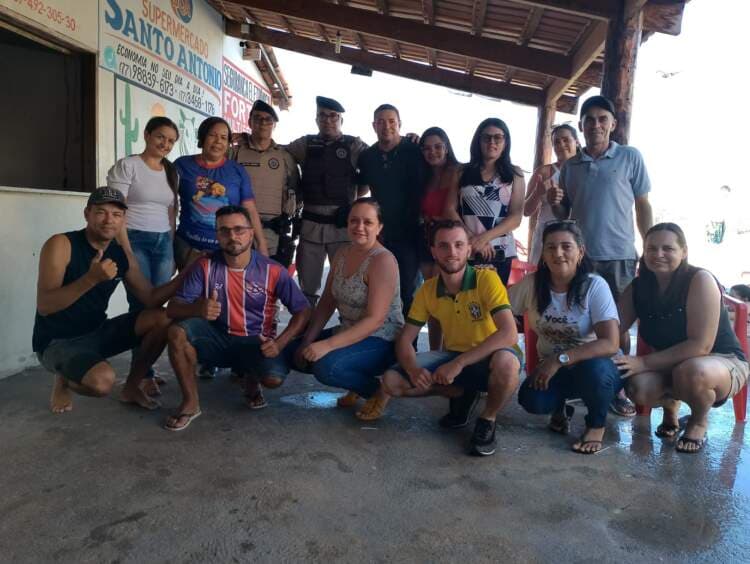 79ª CIPM e Secretaria de Educação de Mirante realizam uma confraternização com os alunos do PROERD