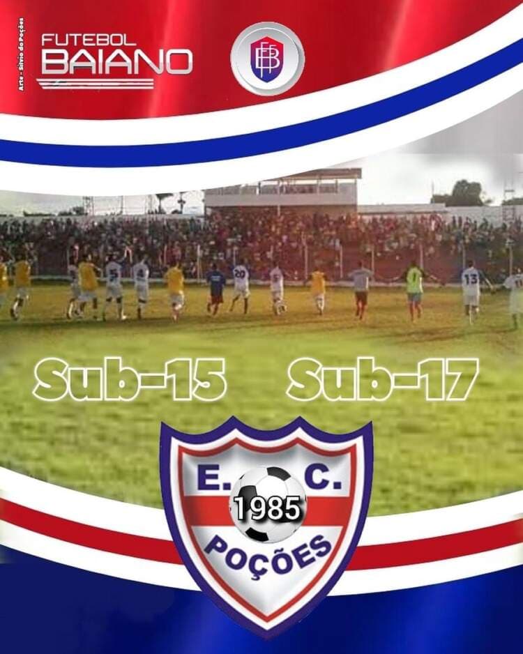 Esporte Clube Poções faz história ao disputar o Campeonato Baiano Sub-15 e Sub-17