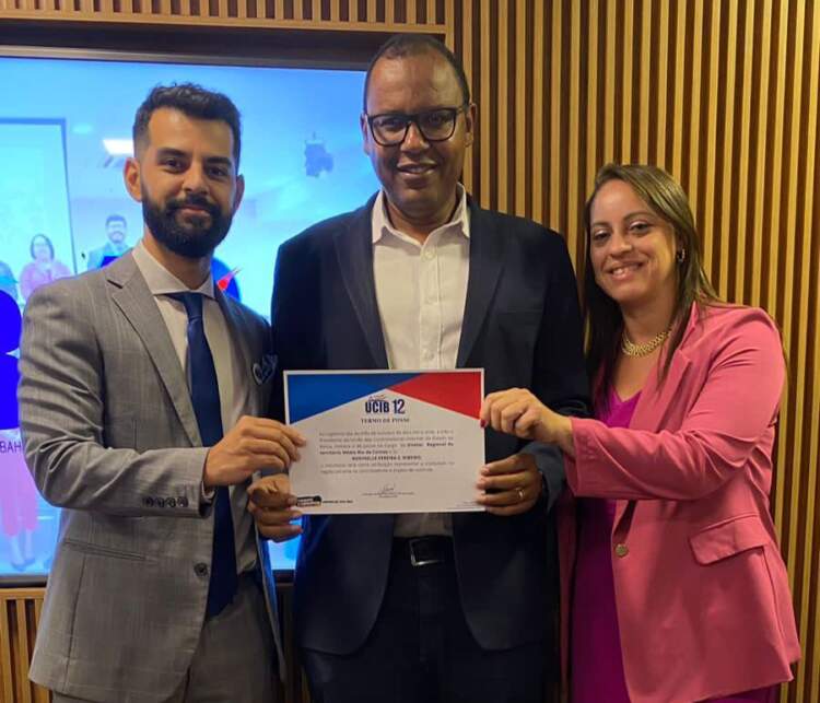 Ipiaú: Rondinelle Ribeiro é reconduzido pela pela UCIB a Diretoria Regional do Médio Rio de Contas.