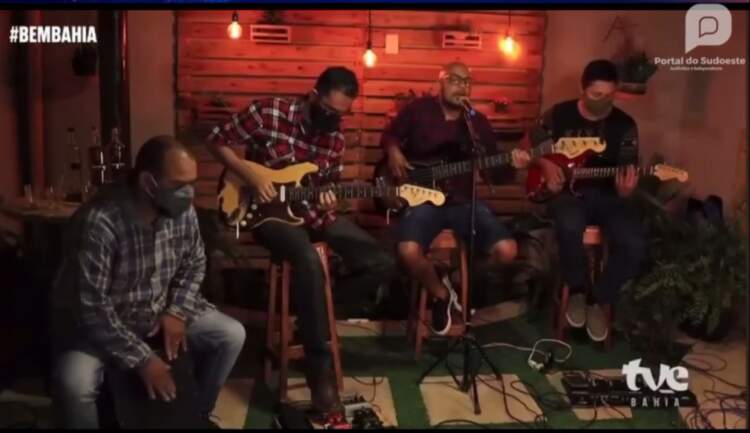 Cultura: Banda poçoense 5contra1 é destaque no Programa Bem Bahia da TVE