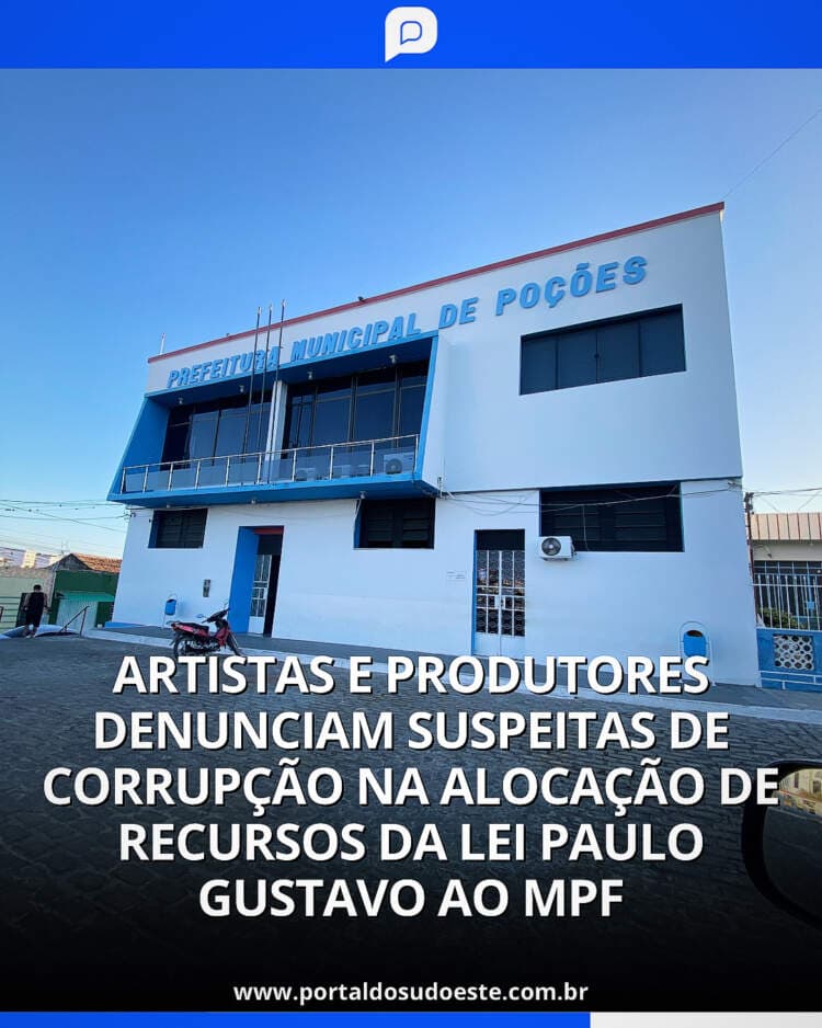 Artistas e produtores denunciam suspeitas de corrupção na alocação de recursos da Lei Paulo Gustavo ao MPF