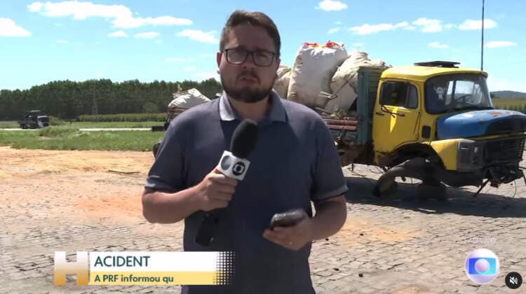 Tragédia na BR-116, Planalto: Jornal Hoje destaca acidente em Rede Nacional