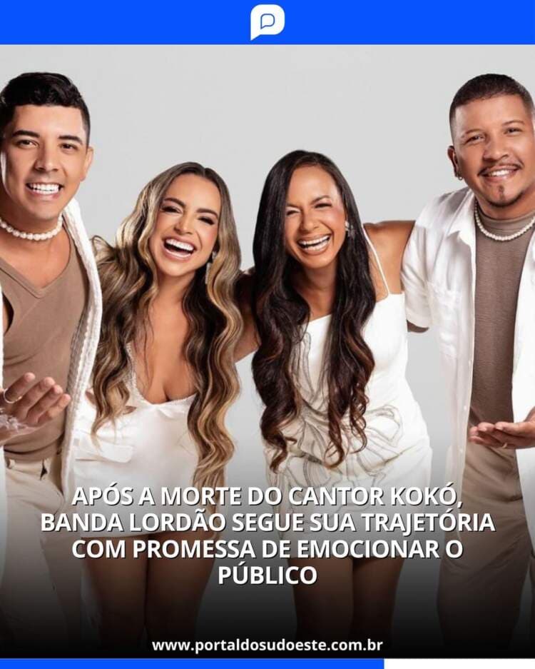 Após a morte do cantor Kokó, banda Lordão segue sua trajetória com promessa de emocionar o público