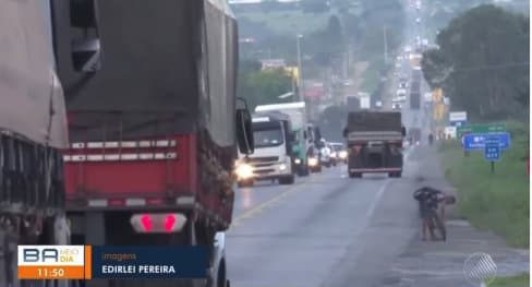 Bahia Meio Dia destaca apelo da população pela duplicação da BR 116