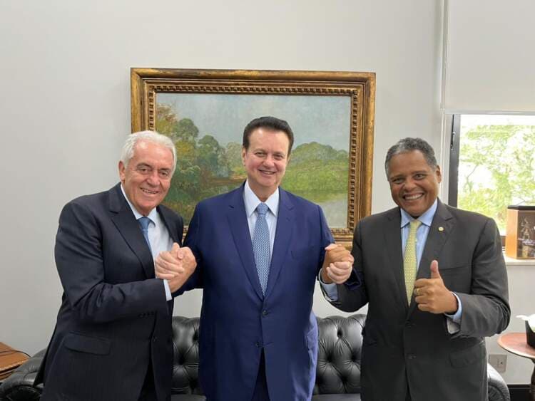 Em São Paulo, Kassab, Otto Alencar e Antonio Brito discutem as diretrizes do partido