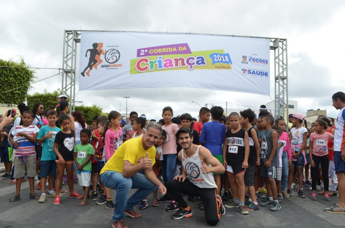 Poções: Prefeitura e Águia Running realizaram a 2ª edição da Corrida da Criança
