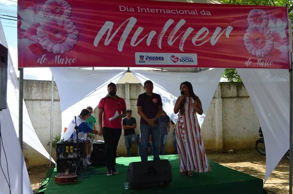 Poções: Em grande estilo, Secretaria de Assistência Social comemora o Dia Internacional da Mulher