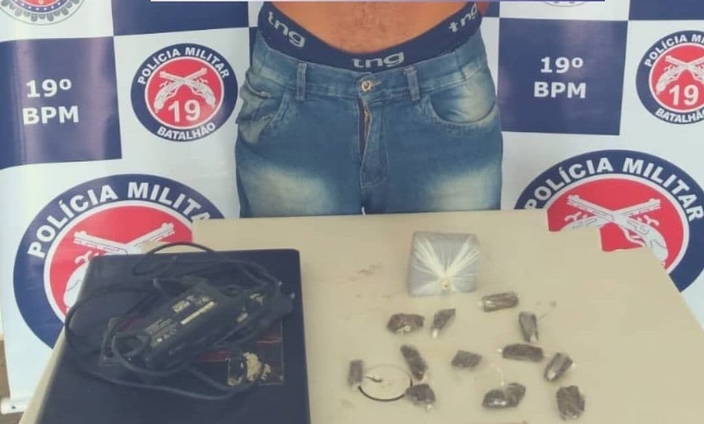 Jaguaquara Traficante poçoense é preso na cidade