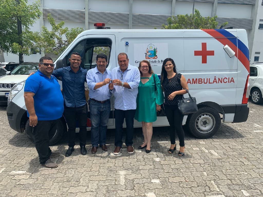 Boa Nova: Emenda impositiva do Deputado Sandro Régis garante ambulância de grande porte