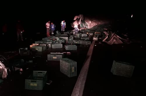 Urgente na região: Acidente deixa 2 mortos e 3 feridos na BR-116
