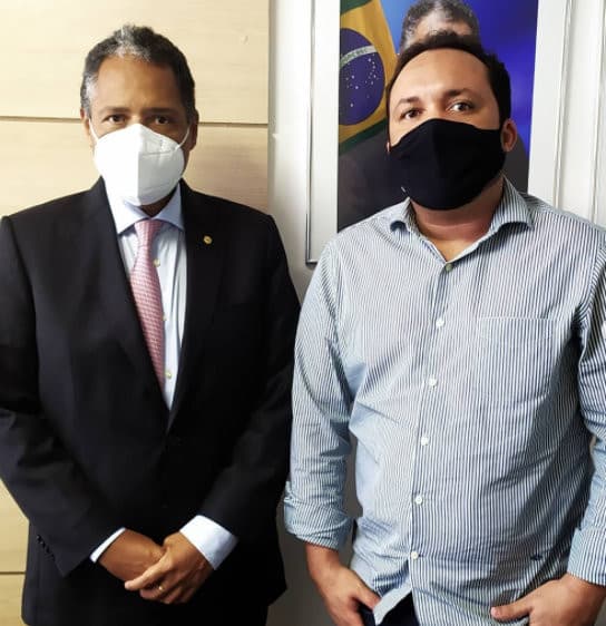 Ibicuí: Prefeito Marcos Galvão se reúne com Deputado Antonio Brito em Salvador