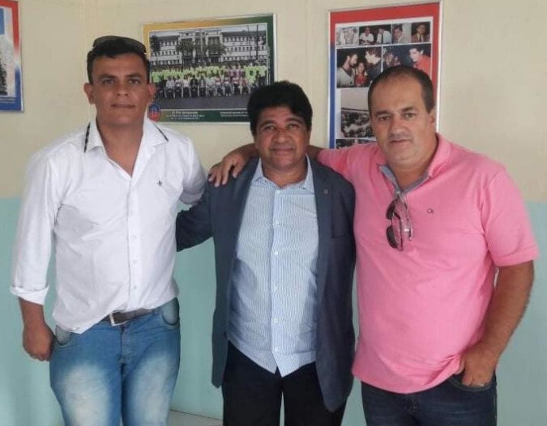 Esporte: Dirigentes do Esporte Clube Poções comemoram escolha de Ednaldo como novo presidente da CBF.