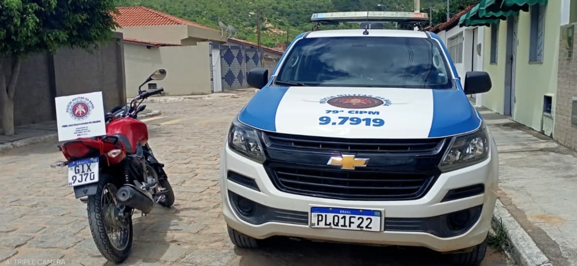 79ª CIPM recupera veículo com restrição de furto/roubo na cidade de Caetanos