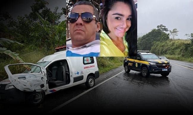 Dois servidores morrem atropelados enquanto trocavam pneu de ambulância